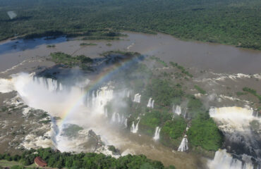 Vista aérea Cataratas de Iguazú