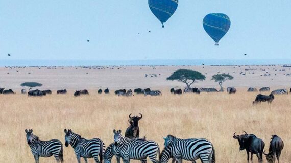 Globos en Masai Mara