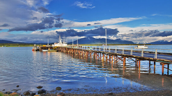 Chile Puerto Natales Paseo Marítimo