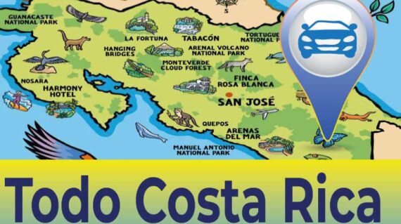Mapa de Costa Rica