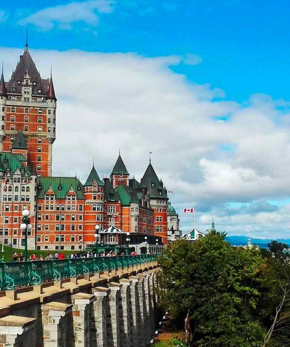 Quebec castillo frontenac