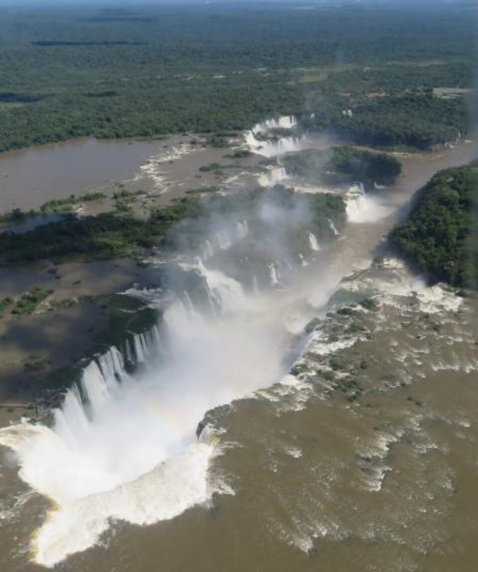 Argentina Cataratas de Iguazú vista aérea