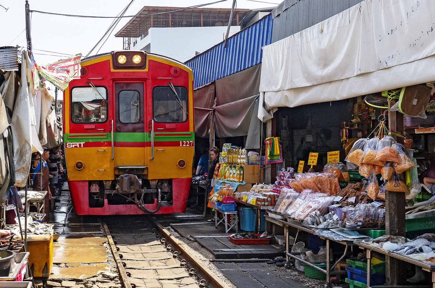 Mercado del Tren Bangkok