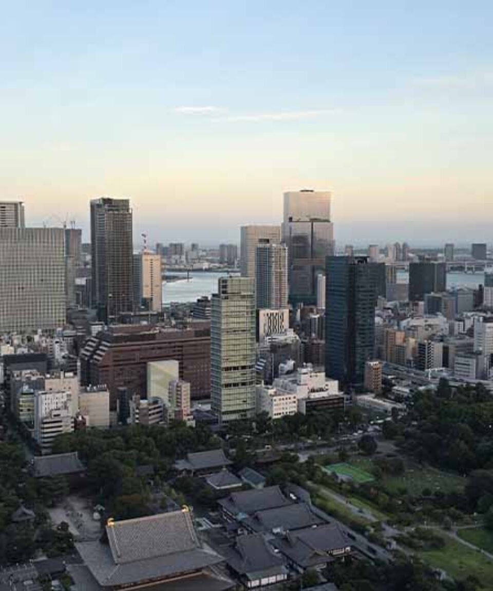 Tokio skyline