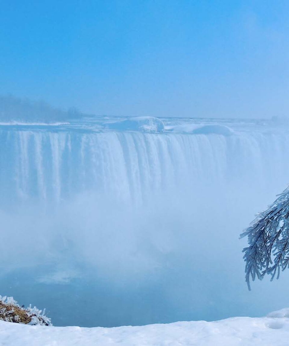 Cataratas Niágara congelada