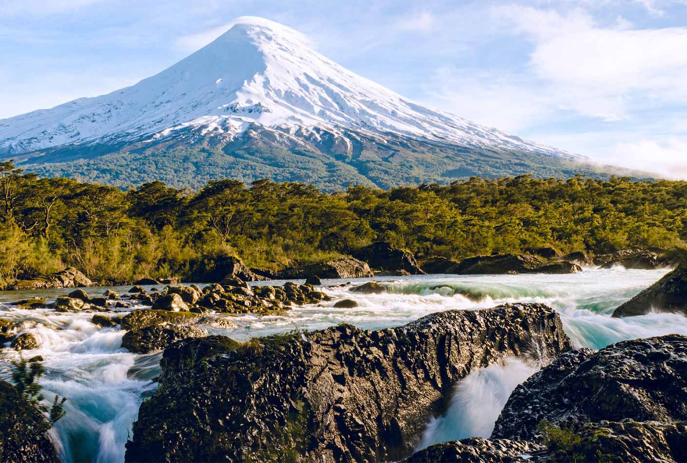 Petrohué Waterfalls, Puerto Varas, Chile