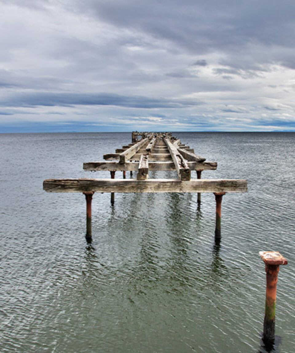 Chile Punta Arenas antiguo muelle