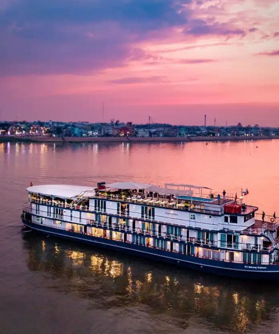 Crucero Jayavarman por el Mekong